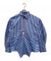 HeRIN.CYE（ヘリンドットサイ）の古着「Flare hem shirt」｜ブルー