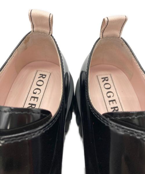 Roger Vivier（ロジェ ヴィヴィエ）Roger Vivier (ロジェ ヴィヴィエ) VIV' GO-THICK・ヴィヴゴーシック ブラック サイズ:SIZE 37の古着・服飾アイテム