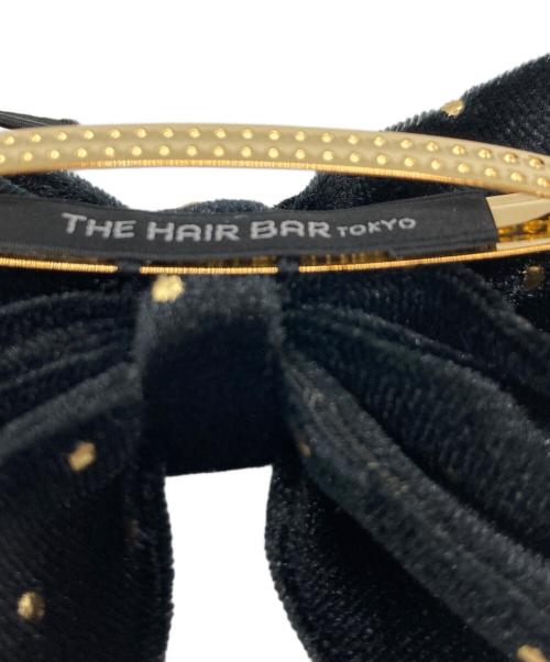 THE HAIR BAR TOKYO（ザ・ヘアバートウキョウ）THE HAIR BAR TOKYO (ザ・ヘアバートウキョウ) ベルベット ロングボウ ブラック 未使用品の古着・服飾アイテム