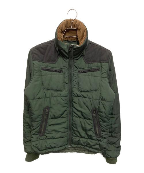 DIESEL（ディーゼル）DIESEL (ディーゼル) ダウンジャケット グリーン サイズ:Mの古着・服飾アイテム