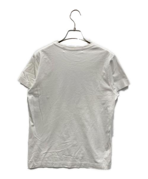 PLAY COMME des GARCONS（プレイコムデギャルソン）PLAY COMME des GARCONS (プレイコムデギャルソン) ハートスタッズTシャツ ホワイト サイズ:Sの古着・服飾アイテム