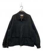 MAISON SPECIALメゾンスペシャル）の古着「スイングトップ」｜ブラック