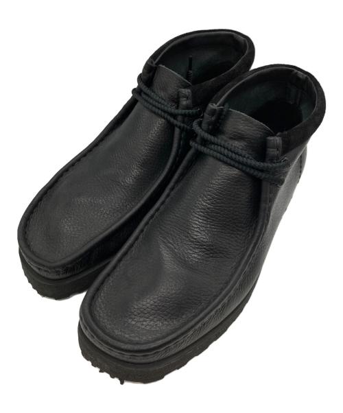 CLARKS ORIGINALS（クラークス オリジナルズ）Clarks Originals (クラークス オリジナルズ) Wallabee Scout ブラック サイズ:28cmの古着・服飾アイテム