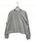 SLOANE（スローン）の古着「14G天竺 エクストラファインメリノウール ショート丈 クルーネック」｜グレー