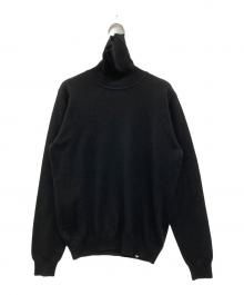 SLOANE（スローン）の古着「12G天竺 カシミヤタートルネック」｜ブラック