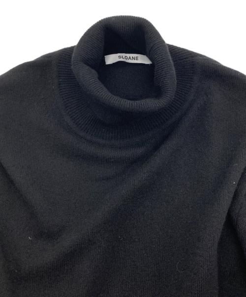 SLOANE（スローン）SLOANE (スローン) 12G天竺 カシミヤタートルネック ブラック サイズ:SIZE 3の古着・服飾アイテム