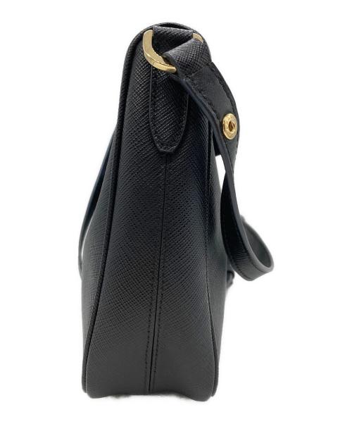 PRADA（プラダ）PRADA (プラダ) サフィアーノレザー ミニバッグ ブラックの古着・服飾アイテム