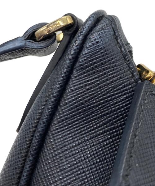 PRADA（プラダ）PRADA (プラダ) サフィアーノレザー ミニバッグ ブラックの古着・服飾アイテム