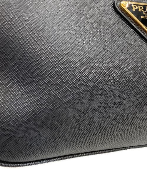 PRADA（プラダ）PRADA (プラダ) サフィアーノレザー ミニバッグ ブラックの古着・服飾アイテム