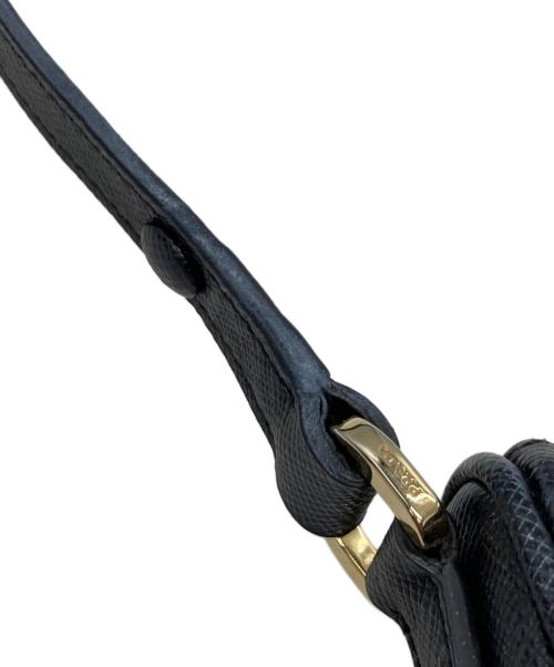 PRADA（プラダ）PRADA (プラダ) サフィアーノレザー ミニバッグ ブラックの古着・服飾アイテム