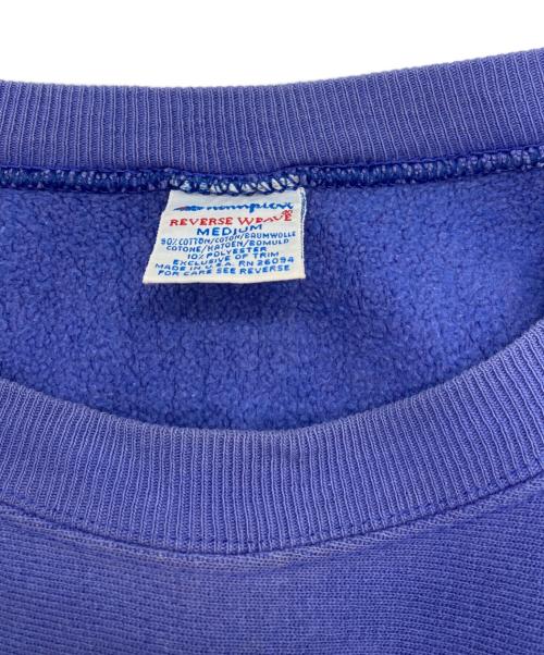 Champion REVERSE WEAVE（チャンピオン リバース ウィーブ）Champion REVERSE WEAVE (チャンピオン リバース ウィーブ) 【古着】クルーネックスウェット ブルー サイズ:Mの古着・服飾アイテム