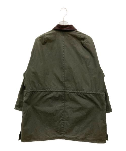 Barbour（バブアー）Barbour (バブアー) KAPTAIN SUNSHINE (キャプテンサンシャイン) Stand Collar Traveler Coat オリーブ サイズ:36の古着・服飾アイテム