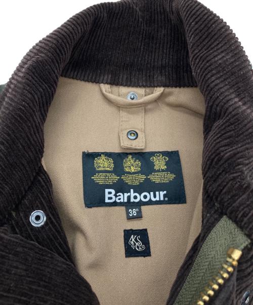 Barbour（バブアー）Barbour (バブアー) KAPTAIN SUNSHINE (キャプテンサンシャイン) Stand Collar Traveler Coat オリーブ サイズ:36の古着・服飾アイテム