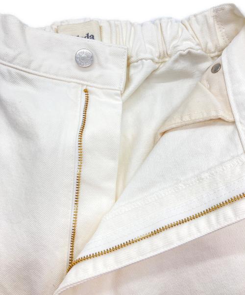 Oblada（オブラダ）Oblada (オブラダ) SKATER JEANS ホワイト サイズ:Sの古着・服飾アイテム