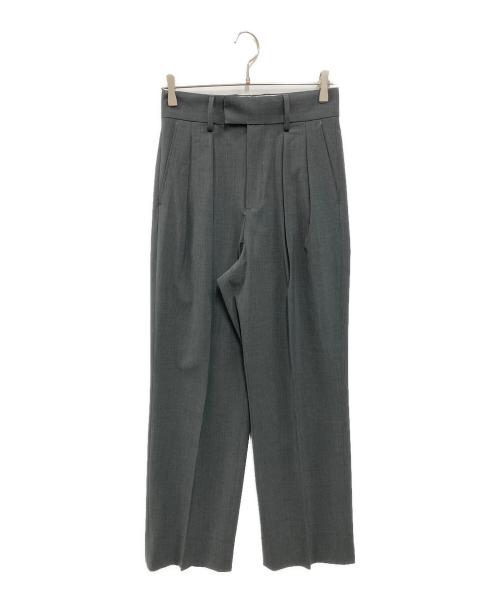 THE SHINZONE（ザ シンゾーン）THE SHINZONE (ザ シンゾーン) JOSÉ TROUSERS グレー サイズ:34の古着・服飾アイテム