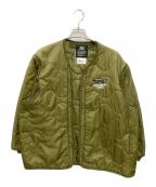 WIND AND SEA×81TEEZウィンダンシー×ハイチーズ）の古着「QUILTING JACKET」｜オリーブ