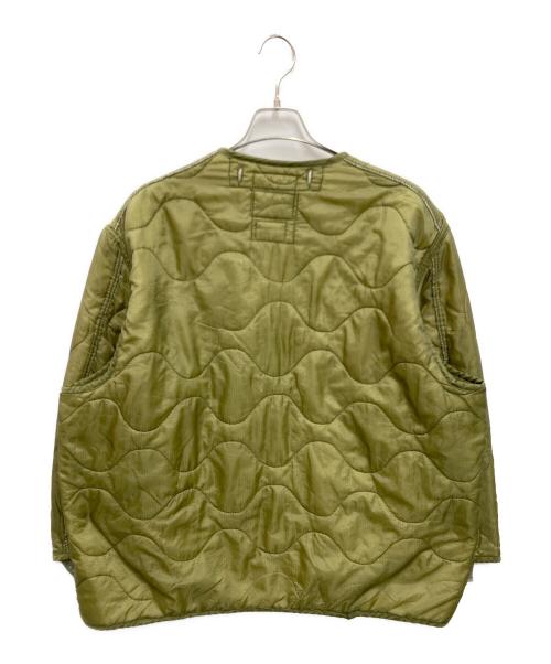 WIND AND SEA（ウィンダンシー）WIND AND SEA (ウィンダンシー) 81TEEZ (ハイチーズ) QUILTING JACKET オリーブ サイズ:FREEの古着・服飾アイテム