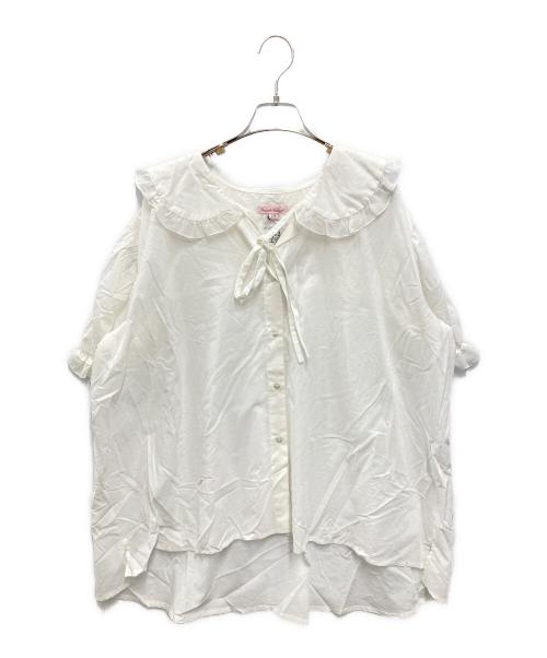 Smith bowen（Smith bowen）Smith bowen (Smith bowen) Romantic PJ Shirt ホワイト サイズ:S/Mの古着・服飾アイテム