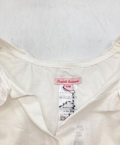 Smith bowen（Smith bowen）Smith bowen (Smith bowen) Romantic PJ Shirt ホワイト サイズ:S/Mの古着・服飾アイテム