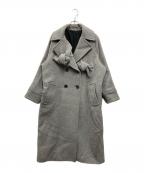 rosy monsterロージーモンスター）の古着「handsome lady long wool coat」｜グレー
