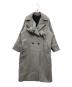 rosy monster（ロージーモンスター）の古着「handsome lady long wool coat」｜グレー