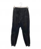 WACKO MARIAワコマリア）の古着「VELVET TRACK PANTS」｜ブラック