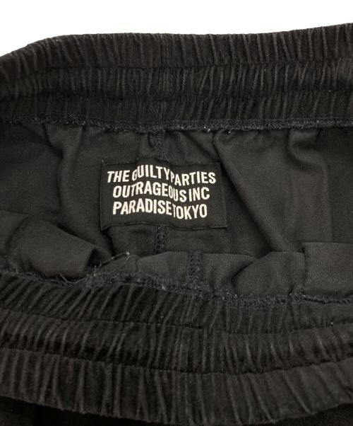 WACKO MARIA（ワコマリア）WACKO MARIA (ワコマリア) VELVET TRACK PANTS ブラック サイズ:Lの古着・服飾アイテム