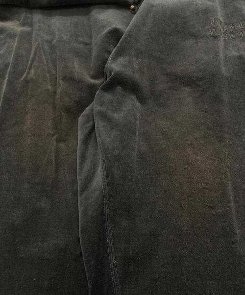 WACKO MARIA（ワコマリア）WACKO MARIA (ワコマリア) VELVET TRACK PANTS ブラック サイズ:Lの古着・服飾アイテム
