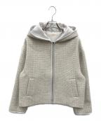 theory luxeセオリーリュクス）の古着「Aria Tweed Luna Blouson」｜グレー