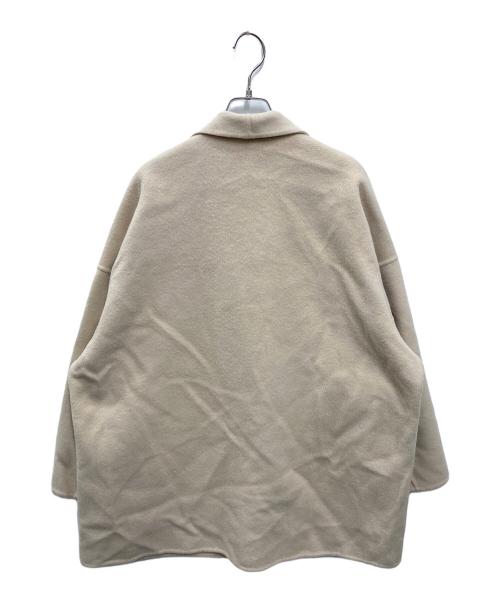 DES PRES（デ プレ）DES PRES (デ プレ) ダブルフェイスメルトンビーバーショートコート ベージュ サイズ:FREEの古着・服飾アイテム