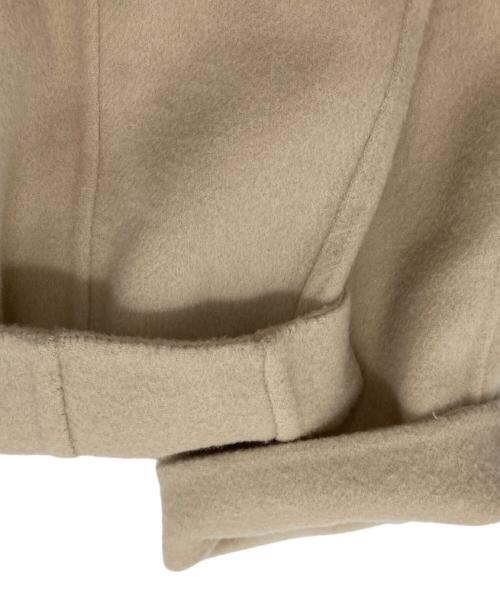 DES PRES（デ プレ）DES PRES (デ プレ) ダブルフェイスメルトンビーバーショートコート ベージュ サイズ:FREEの古着・服飾アイテム