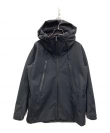 DESCENTE ALLTERRAIN（デザイント オルテライン）の古着「HARD SHELL JACKET」｜ブラック