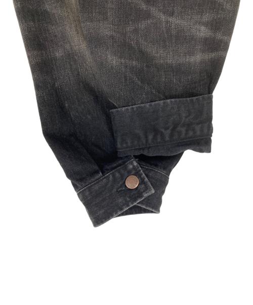 SUPREME（シュプリーム）Supreme (シュプリーム) Distressed Selvedge Trucker ブラック サイズ:XLの古着・服飾アイテム