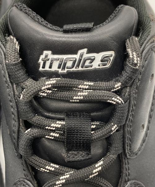 BALENCIAGA（バレンシアガ）BALENCIAGA (バレンシアガ) TRIPLE S GRAFITY ブラック サイズ:27.5㎝の古着・服飾アイテム