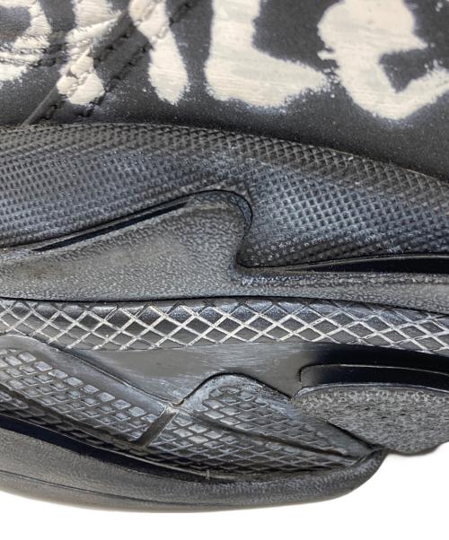 BALENCIAGA（バレンシアガ）BALENCIAGA (バレンシアガ) TRIPLE S GRAFITY ブラック サイズ:27.5㎝の古着・服飾アイテム