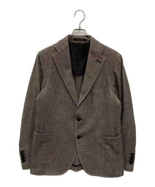 TAGLIATORE（タリアトーレ）TAGLIATORE (タリアトーレ) ウールシルクテーラードジャケット ベージュ サイズ:48の古着・服飾アイテム
