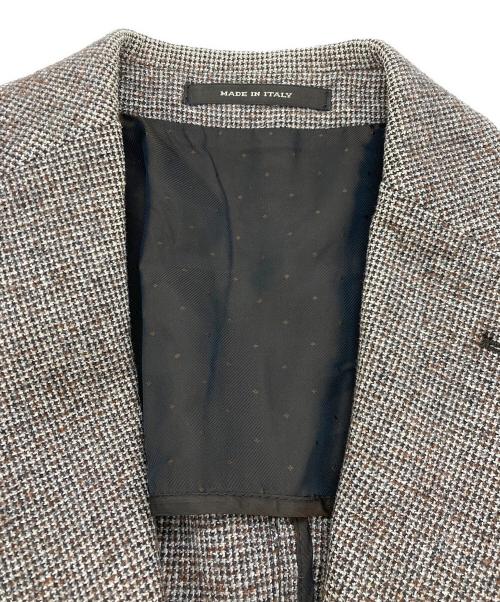 TAGLIATORE（タリアトーレ）TAGLIATORE (タリアトーレ) ウールシルクテーラードジャケット ベージュ サイズ:48の古着・服飾アイテム