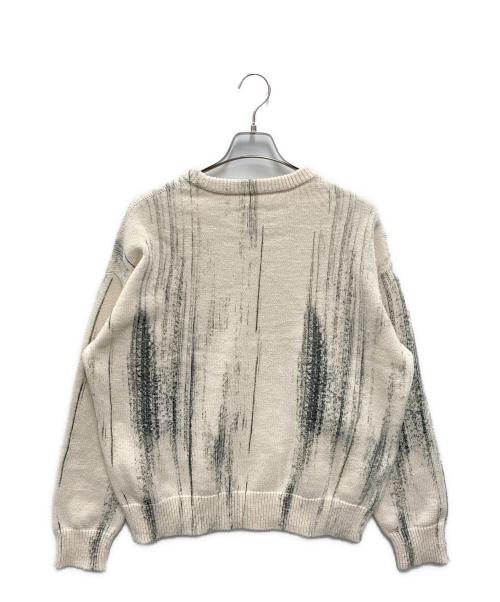 YOKE（ヨーク）YOKE (ヨーク) Printed Cotton Cneck Sweater ベージュ サイズ:1の古着・服飾アイテム
