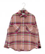 big mac×N.HOOLYWOODビッグマック×エヌ ハリウッド）の古着「PINK CHECK SHIRT」｜ピンク