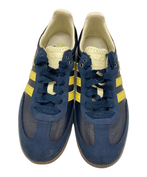 WALES BONNER（ウェールズボナー）WALES BONNER (ウェールズボナー) adidas (アディダス) Collegiate Navy ネイビー×イエロー サイズ:25cmの古着・服飾アイテム