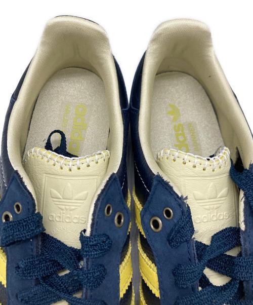 WALES BONNER（ウェールズボナー）WALES BONNER (ウェールズボナー) adidas (アディダス) Collegiate Navy ネイビー×イエロー サイズ:25cmの古着・服飾アイテム