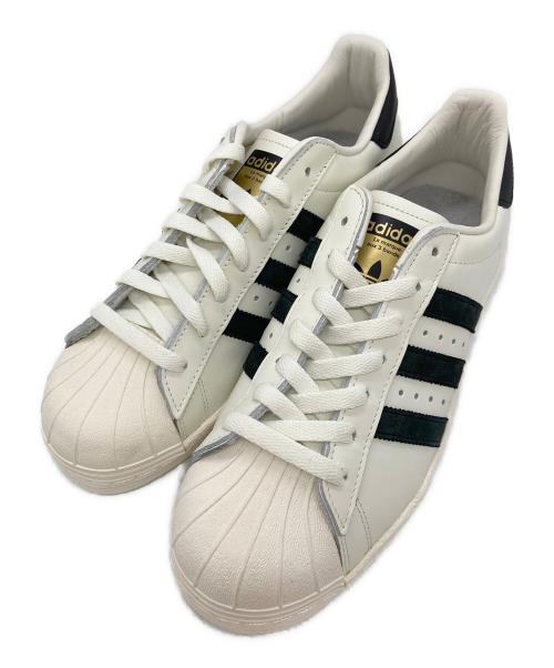 adidas（アディダス）ADIDAS (アディダス) SUPER STAR 80s VINTAGE DX ホワイト×ブラック サイズ:26cmの古着・服飾アイテム