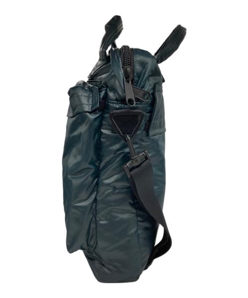 YOKE（ヨーク）YOKE (ヨーク) HALF HELMET BAG グリーンの古着・服飾アイテム