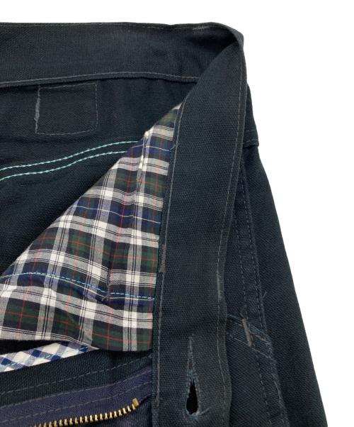POST O'ALLS（ポストオーバーオールズ）POST O'ALLS (ポストオーバーオールズ) ペインターパンツ ブラック サイズ:Mの古着・服飾アイテム