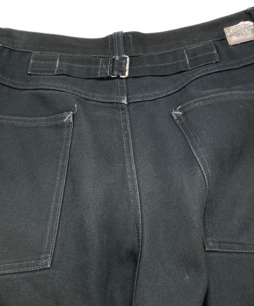 POST O'ALLS（ポストオーバーオールズ）POST O'ALLS (ポストオーバーオールズ) ペインターパンツ ブラック サイズ:Mの古着・服飾アイテム