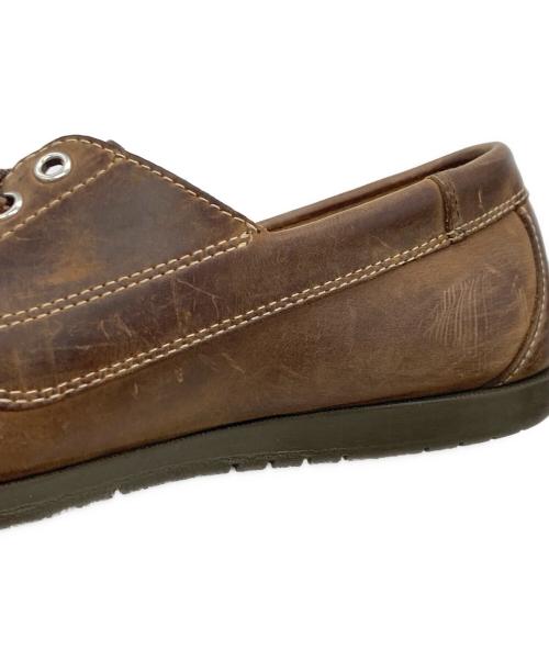 L.L.Bean（エルエルビーン）L.L.Bean (エルエルビーン) Handsewn Moccasins Blucher Moc ブラウン サイズ:8の古着・服飾アイテム