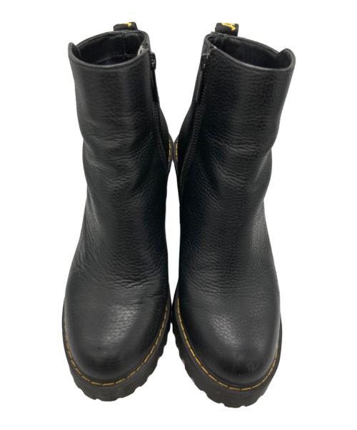 Dr.Martens（ドクターマーチン）Dr.Martens (ドクターマーチン) MAGDALENAサイドジップブーツ ブラック サイズ:UK6の古着・服飾アイテム