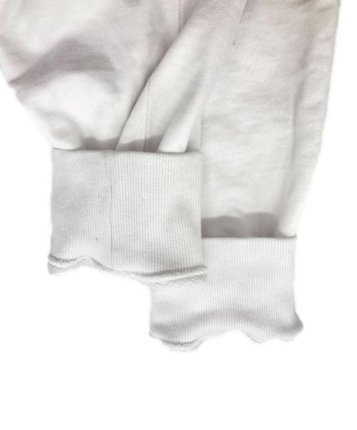 JOHN LAWRENCE SULLIVAN（ジョン ローレンス サリバン）JOHN LAWRENCE SULLIVAN (ジョン ローレンス サリバン) LEATHER POCKET HOODIE ホワイト サイズ:Sの古着・服飾アイテム