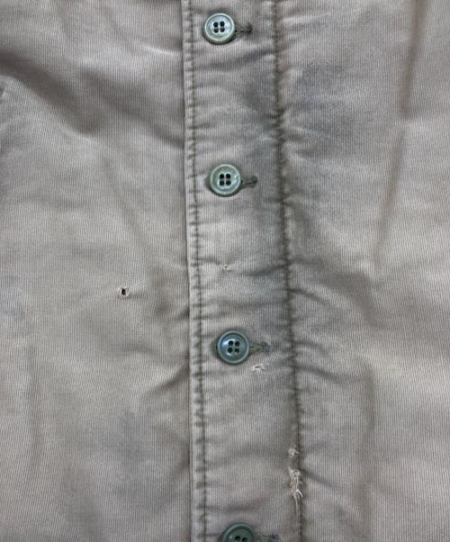 HOUSTON（ヒューストン）HOUSTON (ヒューストン) 【古着】N-1デッキジャケット ベージュ サイズ:記載なしの古着・服飾アイテム