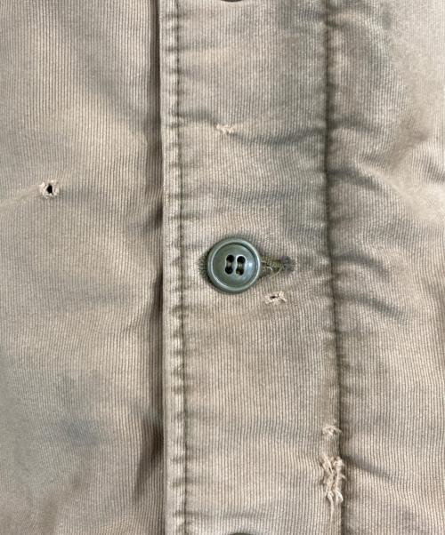 HOUSTON（ヒューストン）HOUSTON (ヒューストン) 【古着】N-1デッキジャケット ベージュ サイズ:記載なしの古着・服飾アイテム